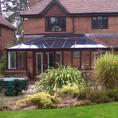 Woking aluminium conservatory